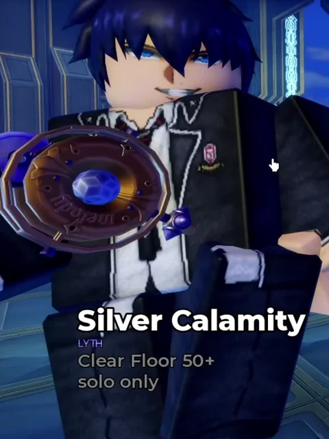 Silver Calamity Classes card: Clear Floor 50+, solo only