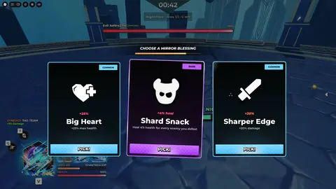 Evil Reflection: Mirror Blessing choices