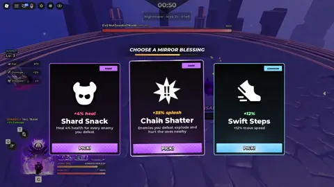 Evil Reflection: Chain Shatter and Swift Steps