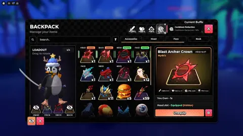 Astra + Rin: four accessory slots