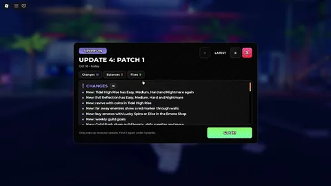 Update 4 Patch 1: four difficulty choices